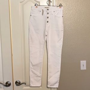 Madewell Curvy High Rise Skinny Crop Jeans